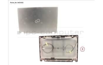 Fujitsu LCD BACK COVER ASSY (W/ RGB CAMERA) para Fujitsu LifeBook E5510