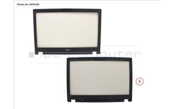 Fujitsu LCD FRONT COVER (HD, FOR HELLO CAM) para Fujitsu LifeBook E5510