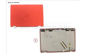 Fujitsu LCD BACK COVER RED para Fujitsu LifeBook U9310X