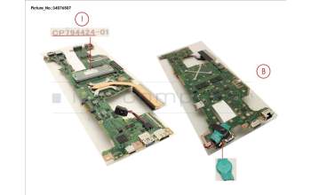 Fujitsu MAINBOARD ASSY I7 10510U para Fujitsu LifeBook U7310