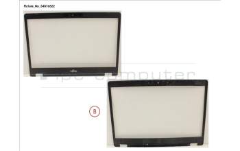 Fujitsu CP794446-XX LCD FRONT COVER (FOR RGB CAM)