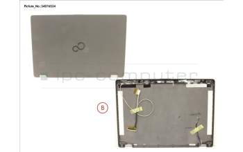 Fujitsu LCD BACK COVER ASSY(W/RGB CAM,NON-TOUCH) para Fujitsu LifeBook U7310