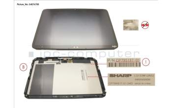 Fujitsu CP795197-XX LCD ASSY, FOR SC (INCL. FPC)