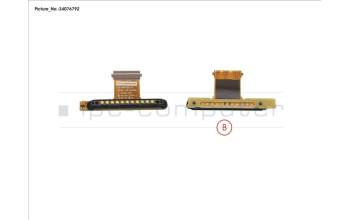 Fujitsu CP796119-XX DOCKING CONNECTOR INCL. FPC, SHEET