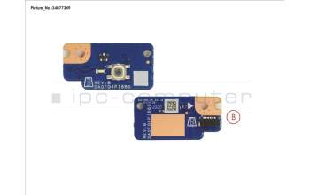 Fujitsu SUB BOARD, POWER BUTTON para Fujitsu LifeBook A3510