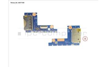 Fujitsu SUB BOARD, SD CARD READER para Fujitsu LifeBook A3510