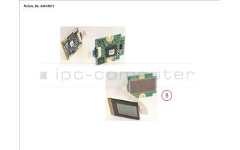 Fujitsu CP808622-XX SUB BOARD, FINGERPRINT SECUREBIO