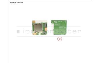 Fujitsu CP809727-XX SUB BOARD, SD CARD READER