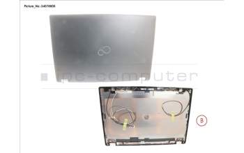 Fujitsu CP809740-XX LCD BACK COVER ASSY (W/ TOUCH W/ RGB)