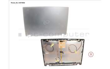 Fujitsu CP809741-XX LCD BACK COVER ASSY (W/ TOUCH W/ HELLO)