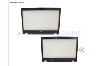 Fujitsu CP809744-XX LCD FRONT COVER FHD/HD (W/ HELLO)