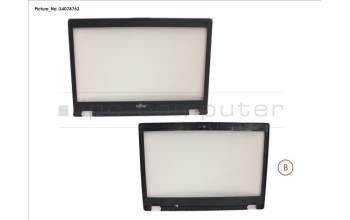 Fujitsu CP809745-XX LCD FRONT COVER (W/ TOUCH)