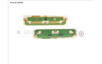 Fujitsu CP809886-XX SUB BOARD, TP BUTTONS