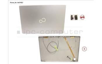 Fujitsu CP809894-XX LCD BACK COVER ASSY (W/ RGB)