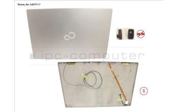 Fujitsu CP809993-XX LCD BACK COVER ASSY (W/ RGB)