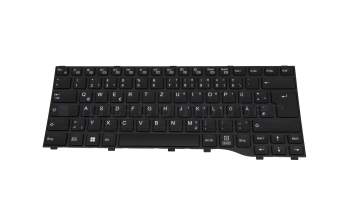 CP822443-XX teclado original Fujitsu DE (alemán) negro/plateado