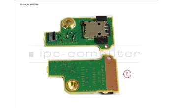 Fujitsu CP826383-XX SUB BOARD, SIM CARD