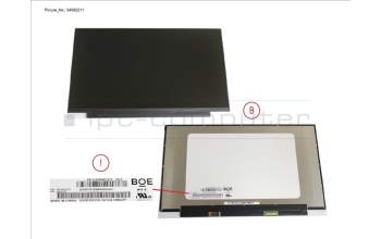Fujitsu CP826828-XX LCD PANEL AG NON TOUCH (HD)