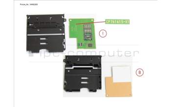 Fujitsu CP826947-XX SUB BOARD, SMART CARD