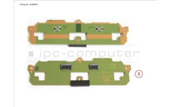 Fujitsu CP827150-XX SUB BOARD, TP BUTTONS