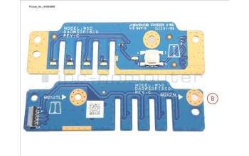 Fujitsu CP837933-XX SUB BOARD, POWER SWITCH