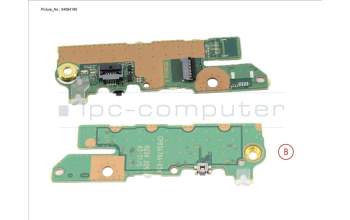 Fujitsu CP842427-XX SUB BOARD, POWER BUTTON SEC-BIO FGP