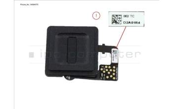 Fujitsu CP847041-XX FINGERPRINT SENSOR SEC-BIO W/ FG COVER