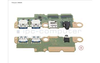Fujitsu CP847555-XX SUB BOARD, USB AUDIO MICRO SD