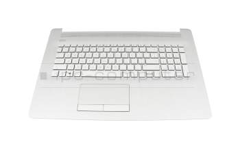 CU23A1 teclado incl. topcase original HP SF (suiza-francés) plateado/plateado (DVD)