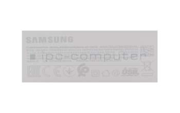Cargador 100 vatios EU wallplug blanca (USB-C) original para Samsung Galaxy Book3 Ultra (NP960XFH)