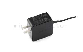 Cargador 33 vatios US wallplug original para Asus VivoBook 17 F705NA