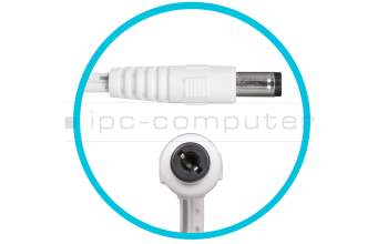 Cargador 60 vatios blanca original para Acer ED273
