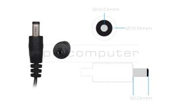 Cargador 60 vatios original para Acer Aopen 27HC1RPd
