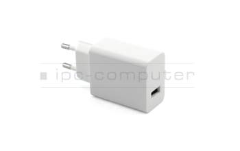 Cargador USB 18 vatios EU wallplug blanca original para Asus MeMo Pad Smart 10 (ME301T)