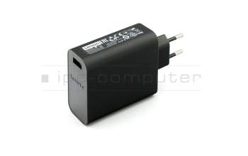 Cargador USB 65 vatios EU wallplug original para Lenovo Yoga 700-14ISK (80QD)