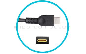Cargador USB-C 100 vatios original para Lenovo IdeaPad Pro 5 14AHP9 (83D3)