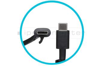 Cargador USB-C 100 vatios redondeado original para Dell Inspiron 14 (5430)