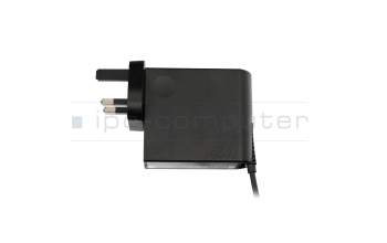 Cargador USB-C 45 vatios UK wallplug original para Lenovo Yoga Book C930 (ZA3S/ZA3T)