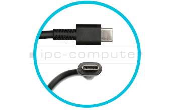 Cargador USB-C 45 vatios normal original para HP Pro Tablet x2 612 G2