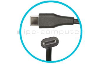 Cargador USB-C 45 vatios original para Asus Chromebook CM3 CM3200FM1A