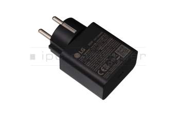 Cargador USB-C 65 vatios EU wallplug original para LG Gram 16 (16Z90R)