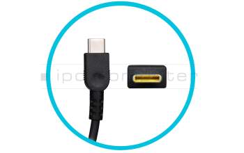 Cargador USB-C 65 vatios EU wallplug original para Lenovo IdeaPad Slim 5-14IAH8 (83BF)