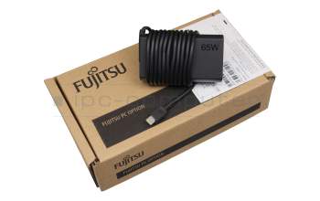 Cargador USB-C 65 vatios redondeado original para Fujitsu LifeBook E4511