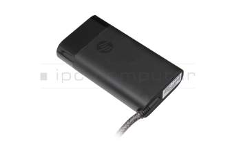Cargador USB-C 65 vatios redondeado original para HP Chromebook 14b-na0000