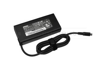 Cargador USB-C 90 vatios redondeado original para MSI Prestige 14 A10RAS (MS-14C2)