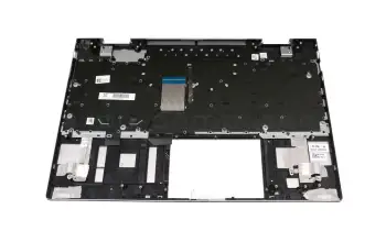DJM20A11S001013 teclado incl. topcase original HP DE (alemán) plateado/plateado con retroiluminacion (DSC Grafik)