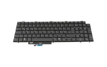 DLM20F96D0J4421W teclado Dell DE (alemán) gris/canosa con retroiluminacion