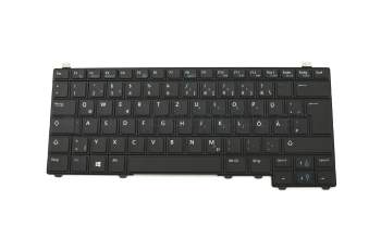 DY4T0 teclado original Dell DE (alemán) negro