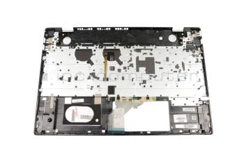 DZC54G7BTATP00 teclado incl. topcase original HP DE (alemán) plateado/plateado con retroiluminacion (Gráfico UMA)