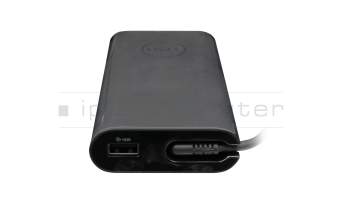 Dell Inspiron 13 2in1 (7368) original cargador USB-C 100 vatios redondeado Plus
